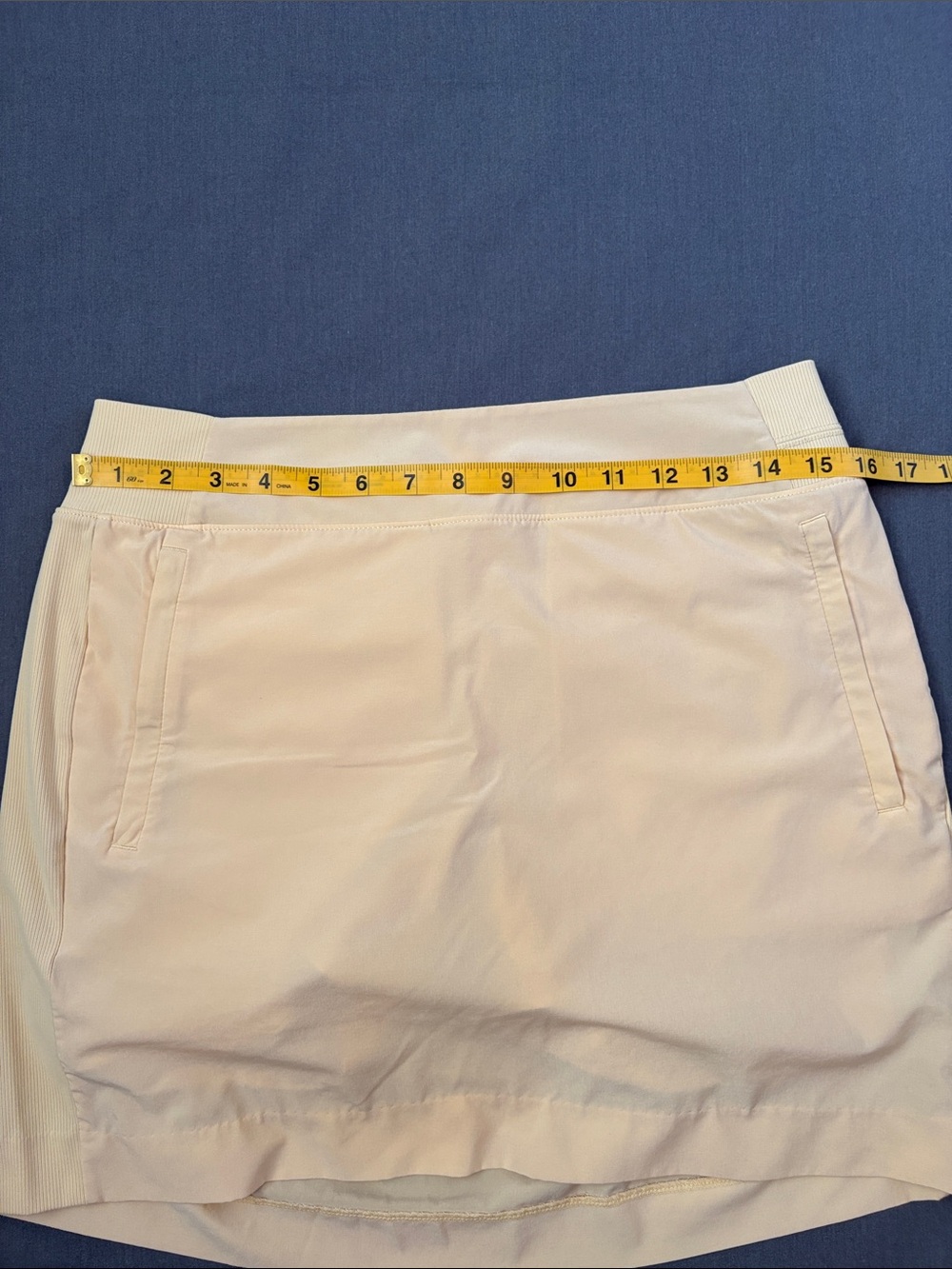 Athleta Brooklyn Skort Size 10 Vibrant Lunaria Yellow - Picture 5 of 10